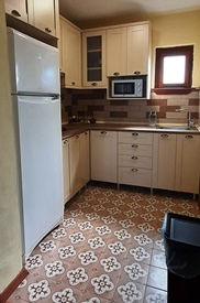 a well-equipped separate kitchen